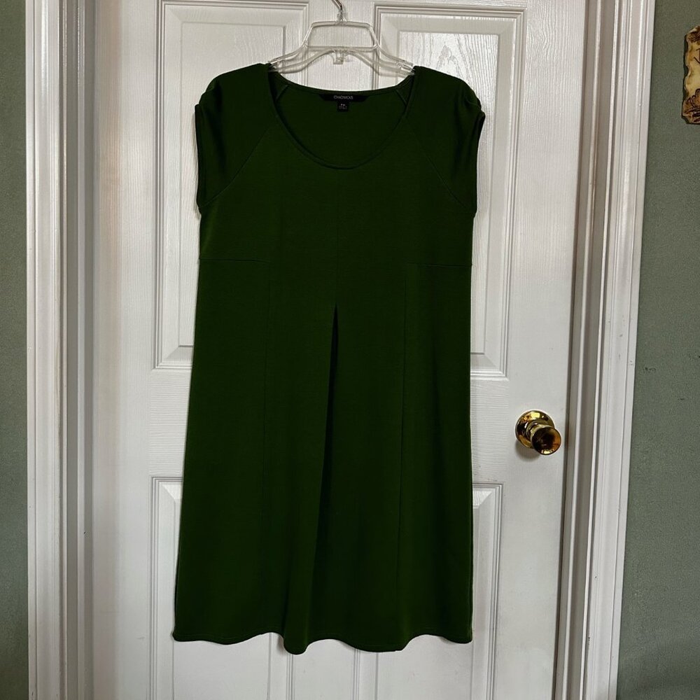 Chadwicks Dark Green Dress